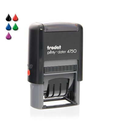 Sello/Cuño Fechaor Plástico Tamaño 41x24mm