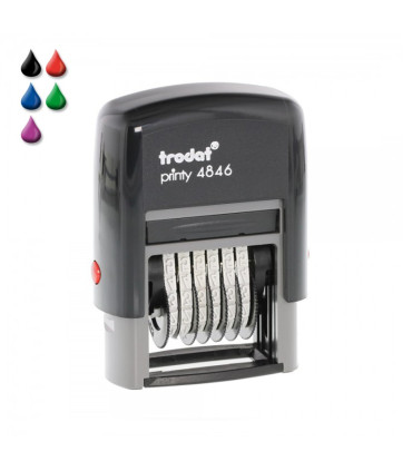 Sello/Cuño Numerador Tamaño 4mm