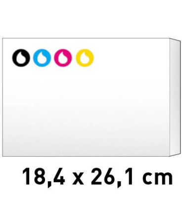 Sobres bolsa 1/2 folio (18,4x26,1) a todo color