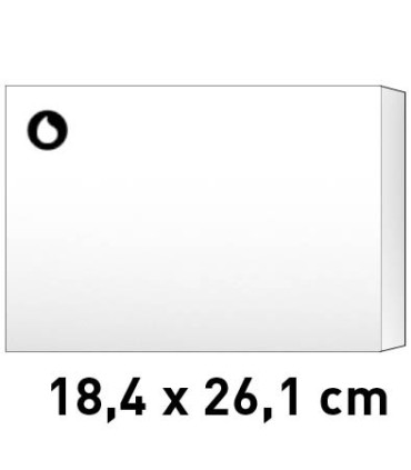 Sobres bolsa 1/2 folio (18,4x26,1) a 1 color