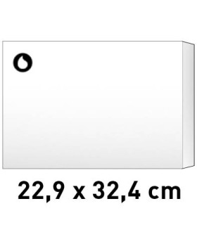 Sobres bolsa folio (22,9x32,4cm) a 1 color