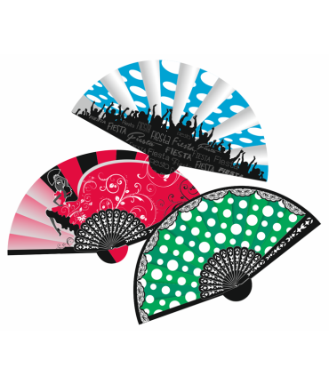 Abanicos de papel 