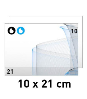 Flyers a 2 colores 10x21cm