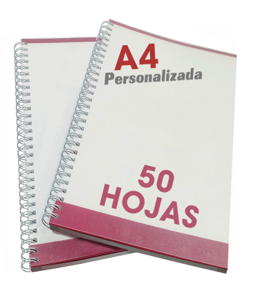 Libretas A4 wire-o (doble alambre)