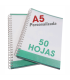 Libretas A4 wire-o (doble alambre)