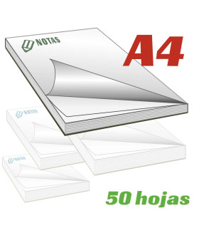 Bloc notas A4 50 hojas