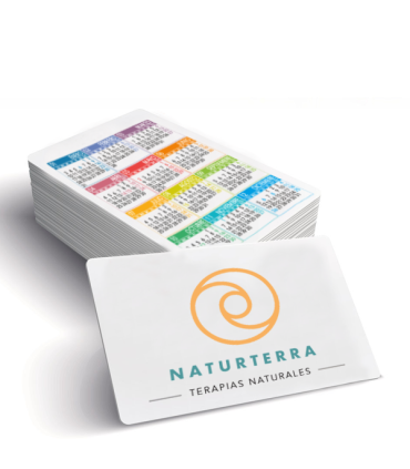 Tarjeta Calendario de bolsillo