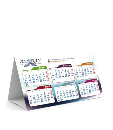 Sobremesa Triangular 21 x 11 cm