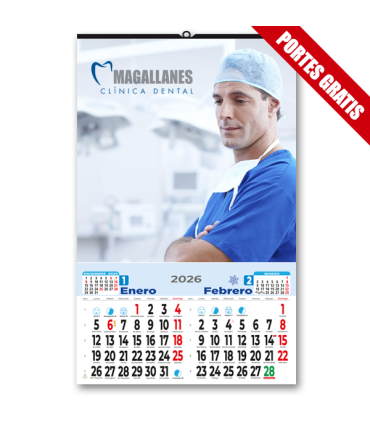 Calendarios de Pared Bimensual 23,5 cm