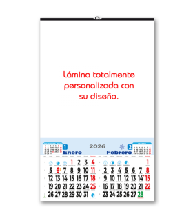 Calendarios de Pared Bimensual 23,5 cm