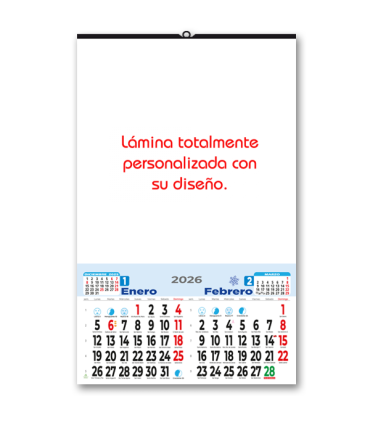 Calendarios de Pared Bimensual 23,5 cm