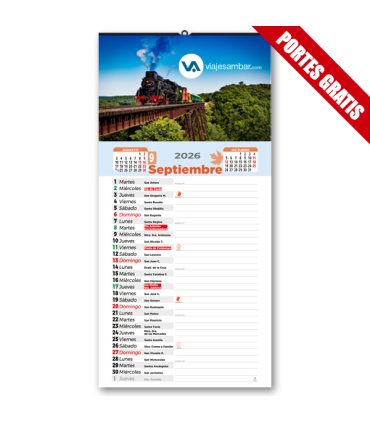 Calendario de pared Lechero 23,5 cm.