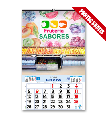 Calendarios de Pared Mensual 23,5 cm