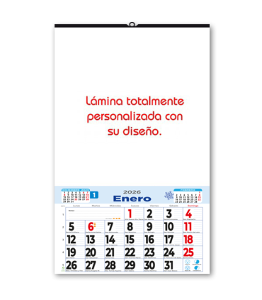 Calendarios de Pared Mensual 23,5 cm
