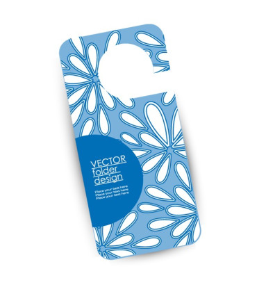 Flyers para colgar 10x21 cm a color