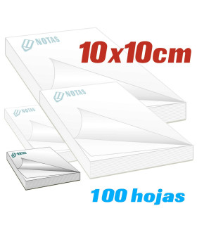 Bock de notas 10x10 cm