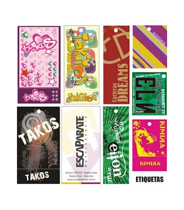 Etiquetas Ropa
