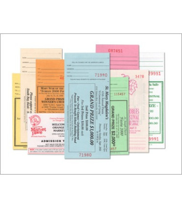 Talonarios para entradas a todo color