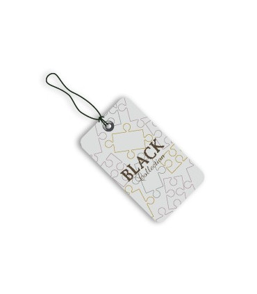 Etiquetas de Ropa  con cantos redondeados