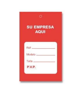 Etiquetas de Ropa 1 color