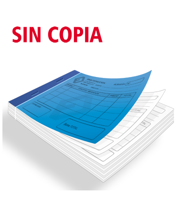 Talonarios sin Copia
