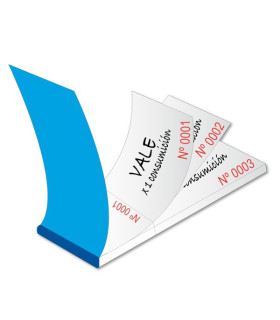 Talonarios de Rifas y entradas a 1 color