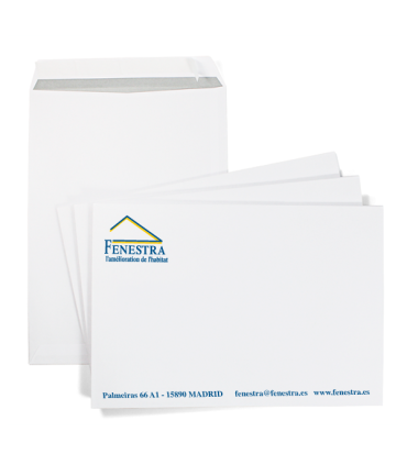 Sobres bolsa 1/2 folio (18,4x26,1) impresos a 1 y 2 colores