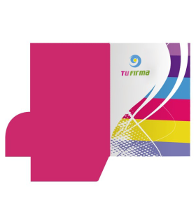 Carpetas personalizadas troqueladas