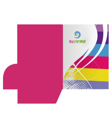 Carpetas personalizadas troqueladas