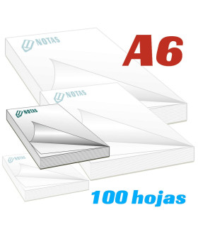 Bloc de notas A6 (14.8x10.5cm)