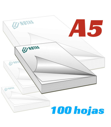 Bloc de notas A5 (14.8x21cm)