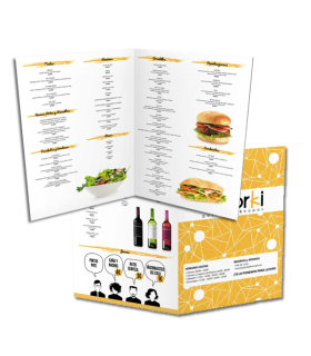 Cartas díptico 15x42 abierto