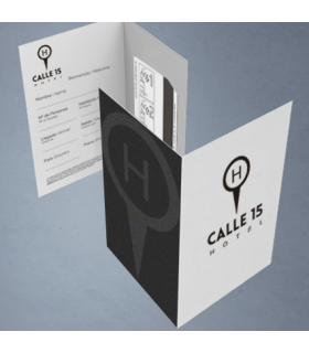 Díptico Porta-Llave habitación