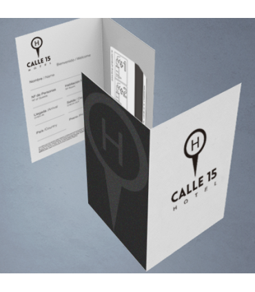 Díptico Porta-Llave habitación