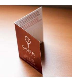 Dípticos Informativos triangulares