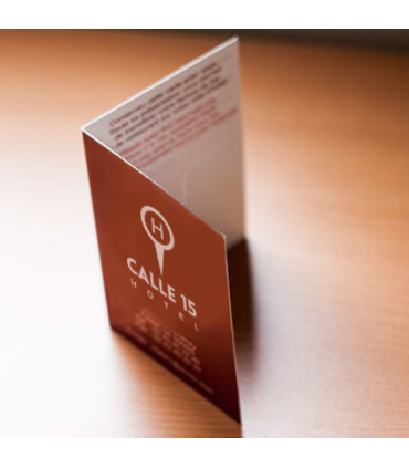 Dípticos Informativos triangulares