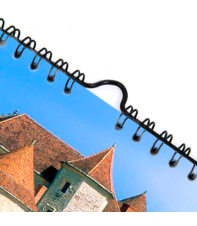 Calendarios de 13 láminas A4 y colgador