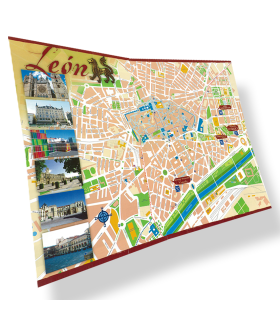 Mapas Turísticos Hoteles 48x33cm