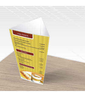 Display Prisma 3 Caras