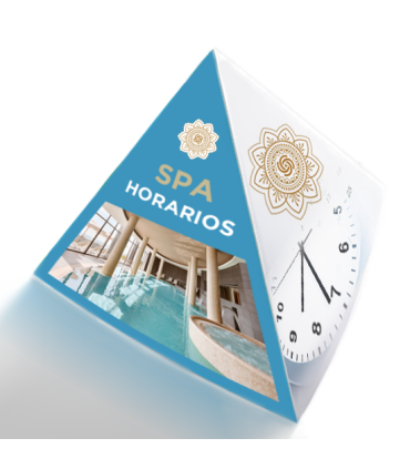 Display Pirámide 3 Caras