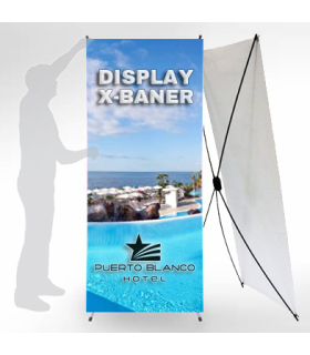 Display X-Baner 80x200cm