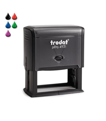 Sello/Cuño Rectangular Tamaño 70x30mm